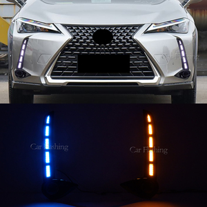 Luz LED diurna DRL para coche <span class=keywords><strong>Lexus</strong></span> <span class=keywords><strong>UX</strong></span> 200 250h 2019 2020 2021 2022 2023 2024 2025, lámpara antiniebla diurna con señal de giro - Product Image 6