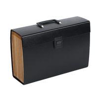 Organisateur de documents portable extensible en papier, 19 pochettes avec poignée et onglets d'indexation Z, boîte de rangement pour documents, dossier accordéon, bureau
