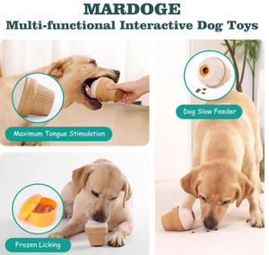 Agresif Chewers için çok fonksiyonlu interaktif köpek oyuncakları, yıkılmaz köpek oyuncakları dondurulmuş köpek bakımı dağıtıcı - Product Image 2