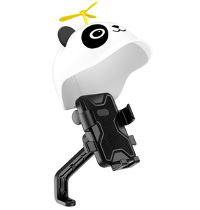 Support de téléphone portable pour moto, portez un petit <span class=keywords><strong>casque</strong></span> pour la protection contre le soleil et la pluie, support de navigation - Product Image 4