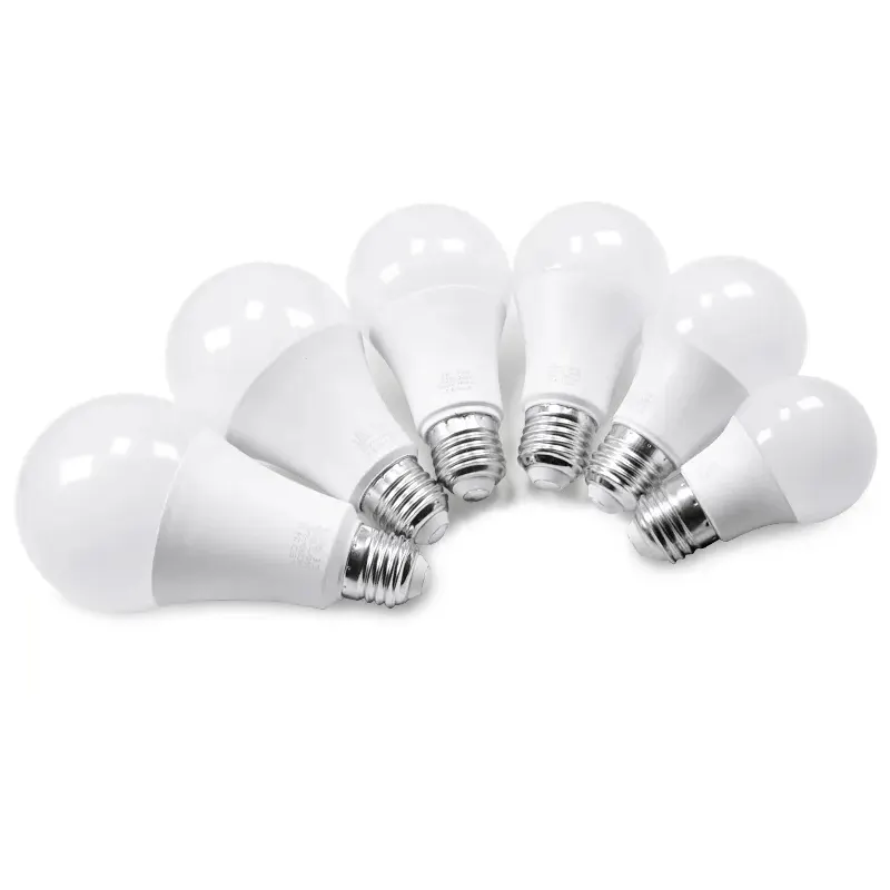 Materia prima AC220V DC12V 3W 5W 7W 9W 12W 15W 18W 25W E27 B22 lampadina a LED a buon mercato