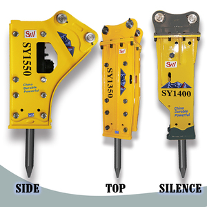 <span class=keywords><strong>Martillo</strong></span> Hidráulico para Excavadora, Accesorios para Excavadora, Varillas de Perforación de Roca OEM, Precio de Fábrica SANYU - Product Image 1