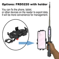 Lector de Etiquetas RFID para Animales ISO11784/5 FDX-B y HDX 134.2khz, Lector de Mano Ajustable para Animales, Ganado, Vacas, Ovejas, Cabras