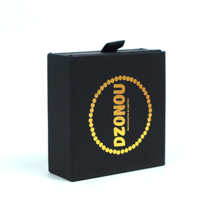 Caja de Joyería Personalizada Reciclable con Forma de Cajón, Cierre Magnético, Laminación Mate y Grabado en Relieve para Collar, Pulsera y Anillo - Product Image 3