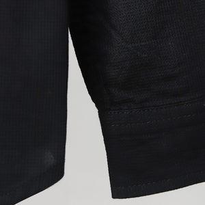 High Class <b>Men</b>’s Black <b>Casual</b> <b>Long</b> <b>Sleeve</b> <b>Shirt</b> Cotton Fabric Summer Fashion Wear - Product Image 3