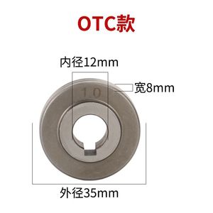 ลูกกลิ้งป้อนลวดเชื่อม Ottel MIG ขนาด 0.8 1.0 1.2 มม. ลูกกลิ้งกด สำหรับ Panasonic Zhenkang Dual Drive Era OTC - Product Image 5