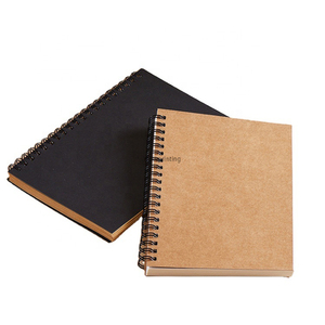 Cuaderno personalizado con impresión de libros de ejercicios escolares Agenda cuaderno Kraft de tapa blanda para niños - Product Image 1