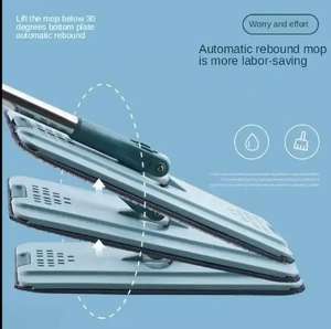 Offre spéciale vadrouille seau auto-lavage presser rapide microfibre pratique vadrouille microfibre Scratch humide et sec 360 auto-lavage - Product Image 2