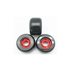 Roues de planche à dérive en caoutchouc, pas cher, roues de skate décalées 72x43mm, vente en gros, PU imprimé personnalisé, roue de planche longue - Product Image 3