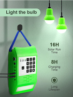 Zuverlässiges Solarstrom system Home Ländliche Gebiete Backup-Generator Wechsel richter Lithium batterie MPPT gemahlenes poly kristallines Silizium