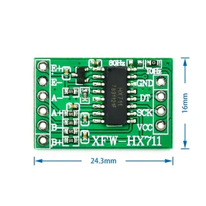 Capteur de pression de pesage HX711 à double canal, Module A/D de précision 24 bits, 1 à 10 pièces - Product Image 3