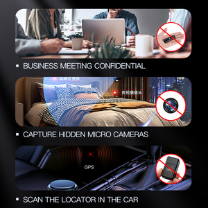 NUEVO Detector de Señales Inalámbricas T11 con Cámara GPS, Mini Detector de Señales, Detector Antiespía, Detector de Cámaras Ocultas con Señal RF - Product Image 6