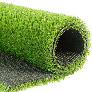 <span class=keywords><strong>Gazon</strong></span> artificiel durable à poils mixtes (droits et bouclés) pour aires de jeux et terrains de sport, disponible en couleurs et largeurs personnalisées - Product Image 6
