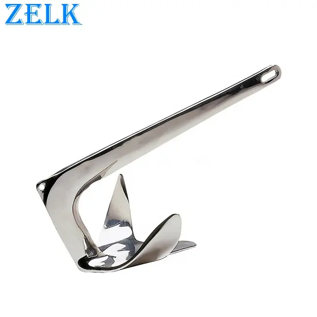 Marine hardware Mirror Polished SUS316 Stainless Steel Bruce Anchor