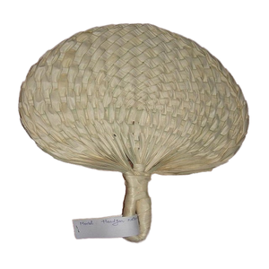 Handmade Natural Bamboo Handheld Fans Eco-Friendly 33cm Palm <b>Leaf</b> <b>Paper</b> for New Year Occasions Parties Painting Favor Gifts - Product Image 3