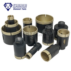 Chirui Vacío Soldado Arix Porcelana Diamante Núcleo Broca Mármol Agujero Sierra Diamante <span class=keywords><strong>Coronas</strong></span> <span class=keywords><strong>Para</strong></span> <span class=keywords><strong>Azulejos</strong></span> de Cerámica - Product Image 2