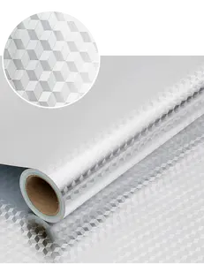 Carta da parati cucina 3D PVC autoadesiva Backsplash adesivi cassetto fodera buccia e bastone carta da parati armadi mensola impermeabile