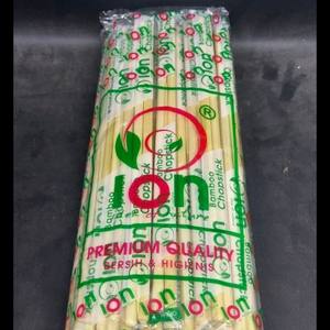 Personalizzabile usa e getta 24cm bacchette di bambù stoviglie naturali con Logo stampato posate per ristoranti alberghi confezionati OPP - Product Image 5