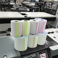 Rouleaux de papier autocopiant NCR modèle 5887, impression offset à image bleue compatible avec les imprimantes laser
