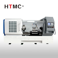 Tour à métaux et fraiseuse CNC automatique à broche unique CWK6163x1000mm GSK, machine d'usinage horizontale robuste