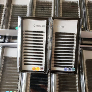 0.05 Faux Mink khối lượng lông mi mở rộng Cashmere lụa mềm Ánh sáng trọng lượng Hàn Quốc lông mi PBT sợi chất lượng tốt dày đặc Fluffy Lash - Product Image 2