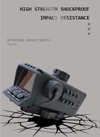 Teropong Pembidik Optik Digital 3.5x dengan Reticle, Penglihatan Malam untuk Berburu, Teropong Optik Pintar untuk Berburu