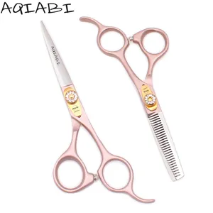 Tijeras de Barbero de 5.5" y 6", Tijeras de Corte de Pelo Japonesas de Acero Inoxidable, Tijeras de Entresacar, Tijeras de Pelo Profesionales, Tijeras de Barberí<span class=keywords><strong>a</strong></span> - Product Image 1