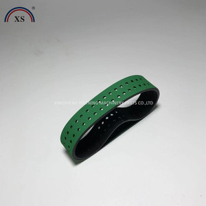 Courroie d'imprimante Roland 200 mm verte perforée à double trou pour machine d'impression offset - Product Image 1