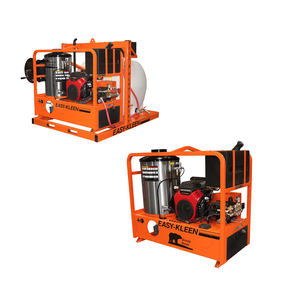 เครื่องฉีดน้ำแรงดันสูงแบบใช้น้ำร้อน แก๊ส และน้ำมัน ยี่ห้อ Sharp Industrial เหมาะสำหรับขจัดคราบไขมัน น้ำมัน และสิ่งสกปรกฝังแน่นจากเครื่องจักรและรถบรรทุก - Product Image 1