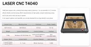 REALMAX Machine de gravure laser CNC miniature de bureau 10W pour le travail du bois, petite machine de gravure 3D DIY, idéale pour les tasses, le cuir - Product Image 4