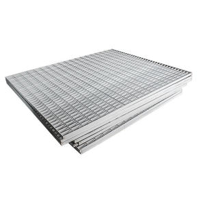 Grille de sol industrielle en acier au carbone, plaque de grille métallique haute résistance, grille en acier pour centrale électrique, grille de passerelle photovoltaïque solaire - Product Image 1