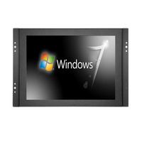 Açık çerçeve 1024x768 gömülü endüstriyel dokunmatik monitör 8 "10.4" 12 "15" kullanılabilir
