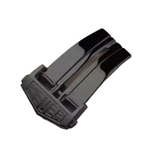 Mattes Poliertes Schwarz Roségold 18mm 20mm Edelstahl Metall Uhrenarmband mit Schmetterlingsschließe für Heuer Uhr Buckle - Product Image 2