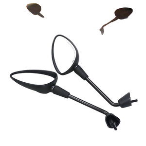 Nuovo Specchietto Retrovisore Laterale per Manubrio Moto JGZmoto con Lente Convessa per Sprint S TFT Notte 150 ABS Adventure Racing Sixties - Product Image 3