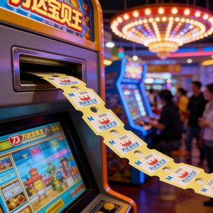บัตรของขวัญแบบกำหนดเองได้สำหรับเกมวิดีโอในร่ม กระดาษสองหน้า ราคาครึ่งหนึ่ง พร้อมภาษาอังกฤษ/สเปน - Product Image 4