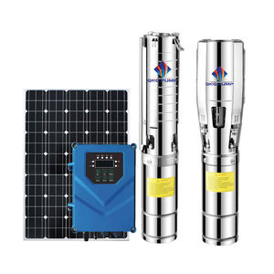 QNQ <span class=keywords><strong>PUMP</strong></span> Pompe à eau <span class=keywords><strong>submersible</strong></span> DC48V 550W Pompe solaire Taizhou pour l'irrigation agricole Pompes submersibles pour puits profonds - Product Image 1