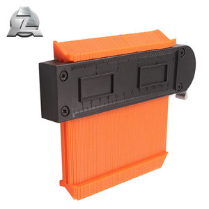 ZJD-CT037 mesure intelligente règle duplicateur <span class=keywords><strong>charpentier</strong></span> outil <span class=keywords><strong>de</strong></span> travail du bois matériel ABS profil contour jauge duplicateur avec serrure - Product Image 1