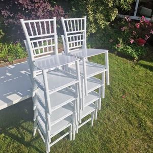 Özelleştirilmiş istiflenebilir yemek pembe reçine plastik otel ziyafet çocuklar sandalye ve masalar olaylar Chiavari parti mobilya çocuklar için - Product Image 6