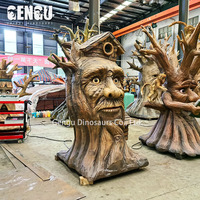 Grand arbre artificiel parlant de haute qualité avec mouvement à vendre