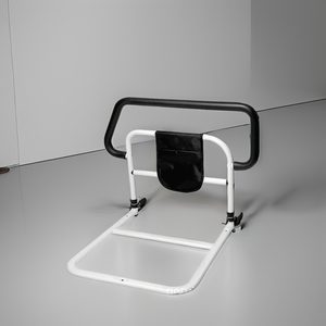Hot Sale Dual-Bar Adjustable Metal <b>Bed</b> Assist Rail Seniors Safety <b>Pad</b> Guard Adults Elderly Home Rehabilitation Therapy Supplies - Product Image 4