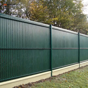 Clôture de Confidentialité Triangulaire en PVC Enduit Durable, <span class=keywords><strong>Grillage</strong></span> Métallique Courbé 3D pour la Sécurité des Jardins Résidentiels - Product Image 6