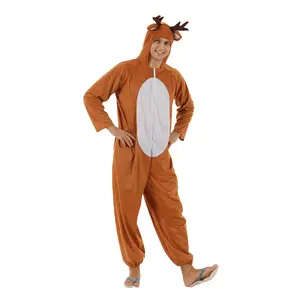 Giáng sinh Halloween theo chủ đề nai sừng tấm Jumpsuit Pajama Đảng nhập vai Tuần Lộc Homestay Tuần Lộc trang phục