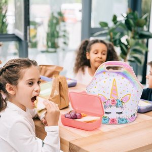 Sac fourre-tout à déjeuner en néoprène étanche et réutilisable avec fermeture éclair - Product Image 6