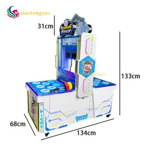 Consola de juego arcade de boxeo infantil operada con monedas, tipo Whack-a-mole, para golpear cerdos, 1 año de garantía - Product Image 5