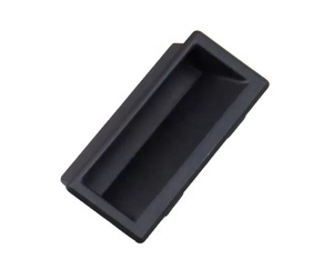 Ls537 वर्ग रिसेटेड अदृश्य हैंडल फ्लश पुल कैबिनेट और फर्नीचर लॉक सिलेंडर के लिए अलमारी दरवाजा हैंडल - Product Image 4