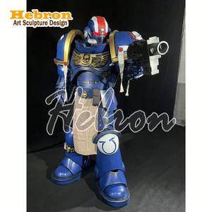 Nouveauté : Costume de robot LED lumineux de 2,7 m de haut pour adulte, tenue de performance robot LED, <span class=keywords><strong>Warhammer</strong></span> <span class=keywords><strong>40k</strong></span> - Product Image 4