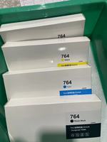 Kartrid Tinta Kompatibel Supercolor Berkualitas Tinggi 300ML 764 Sekali Pakai untuk Printer HP DesignJet T3500