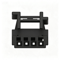 Boîtier de connecteur femelle 4 broches TE 2368246-1 MQS 2,5 mm 24 V non étanche, accessoires, bornes, câblage automobile, nylon 6/6 noir