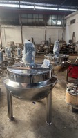 Huashang Custom 300 L Elektrische/Stoom Tomatenpuree Kookketel Voedselverwerkingsmachine Dubbelwandige Kookketel