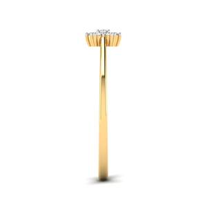 Bague de mariage de luxe vintage en diamant de laboratoire Or blanc Design classique Bague de fiançailles solitaire Femmes IGI Parties - Product Image 2